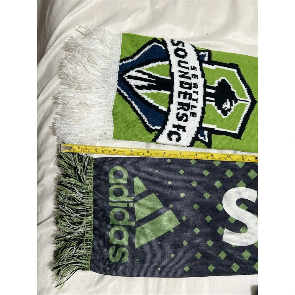 Seattle Sounders FC Scarf Lot Of 3 ( 1 Is Hybrid With Rainiers) Mixed Brands
